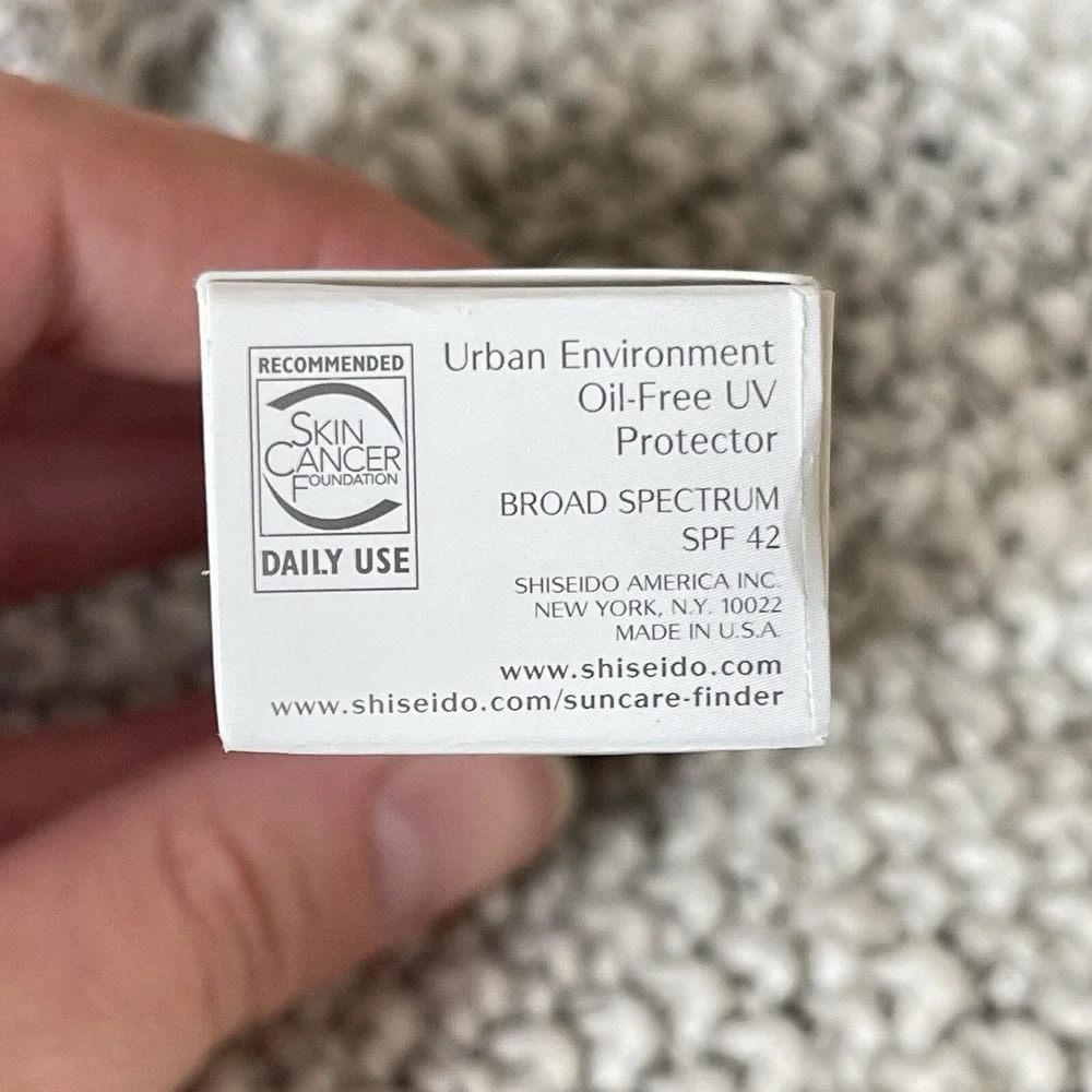 Shiseido Ubran Environment Oil Free UV Protector SPF 42 7ml 0.23oz Travel‎ Mini
